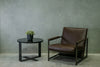 Minotti Leather Lounge Chair