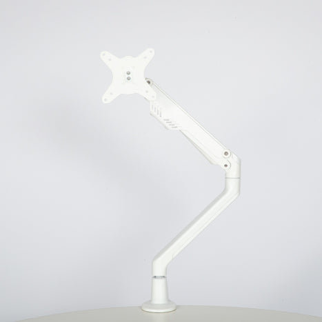 Dynamo Single Monitor Arm - White
